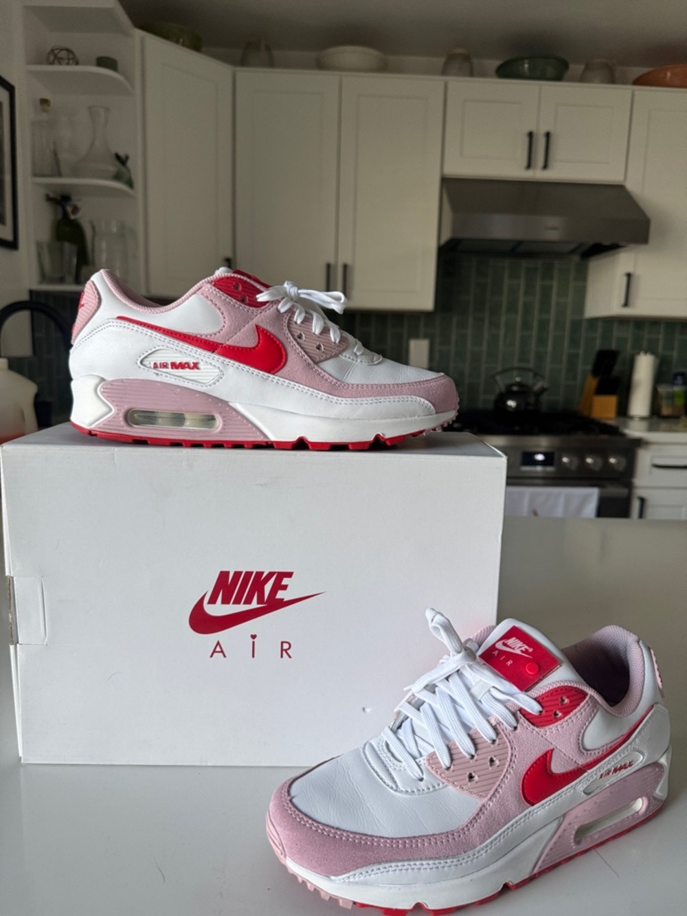 Women’s Nike Air Max 90s Valentines Day Sneakers